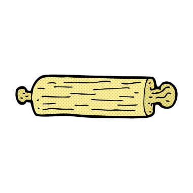 komik karikatür oklava