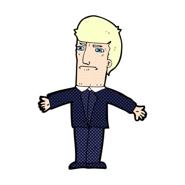 komik karikatür rahatsız patron