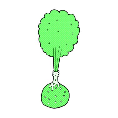 komik karikatür bilimsel deney