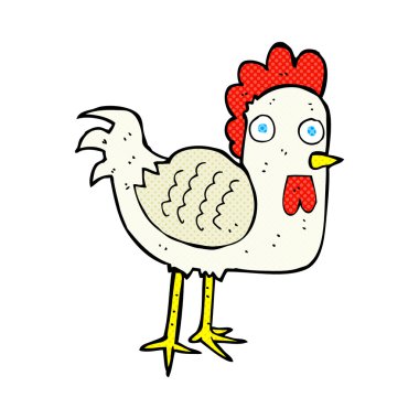 komik karikatür tavuk