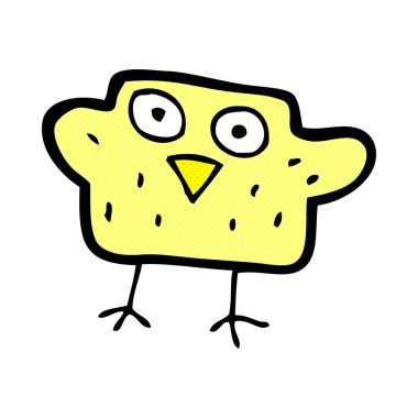 komik karikatür kuş