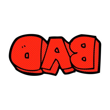 komik karikatür kötüye işaret