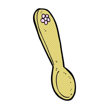 komik karikatür kaşık