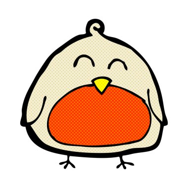 komik komik karikatür Noel robin