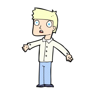 çizgi çizgi film şok adam