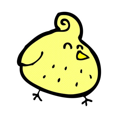 komik karikatür kuş