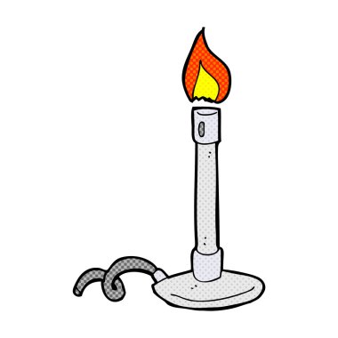 komik karikatür bunsen burner