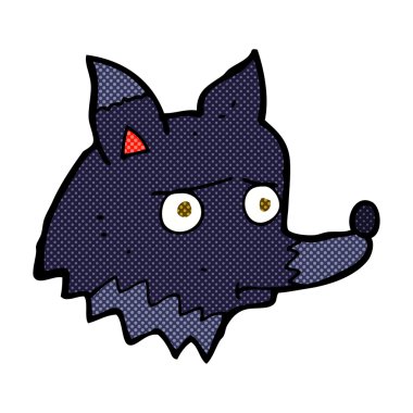 komik karikatür mutsuz köpek