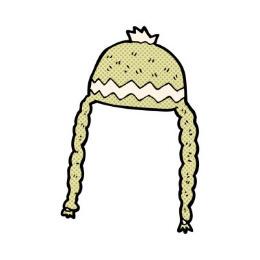 komik çizgi film serin şapka