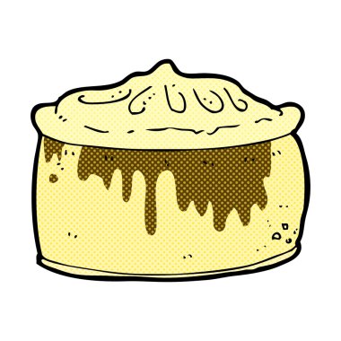 komik karikatür pasta