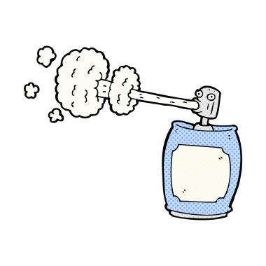 komik karikatür sprey olabilir