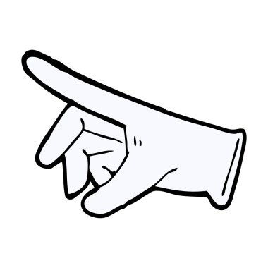 komik karikatür lastik eldiven