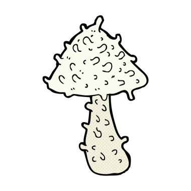 komik karikatür mantar