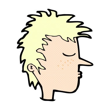 komik karikatür erkek yüz