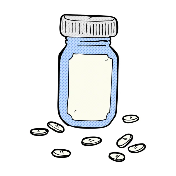 Komiksově kreslenou jar tablety — Stockový vektor