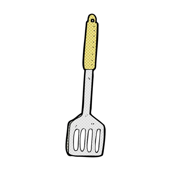 Bande dessinée cuisine spatule — Image vectorielle