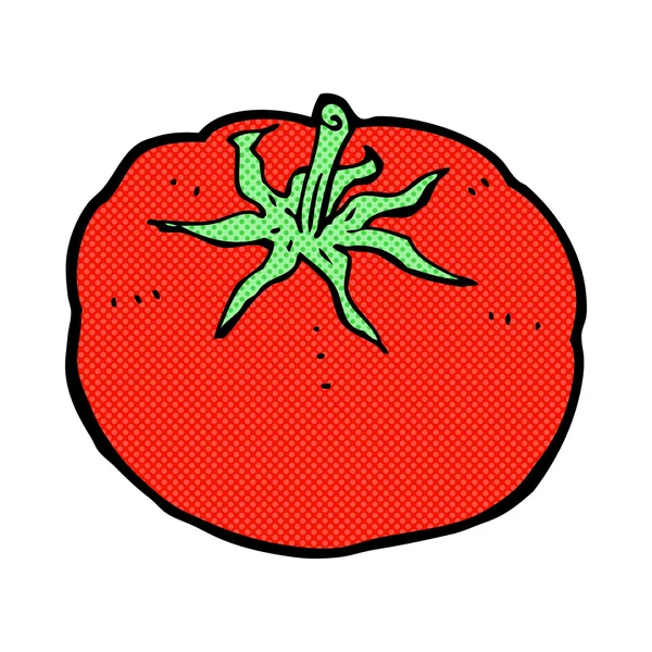 Comic-Tomate — Stockvektor
