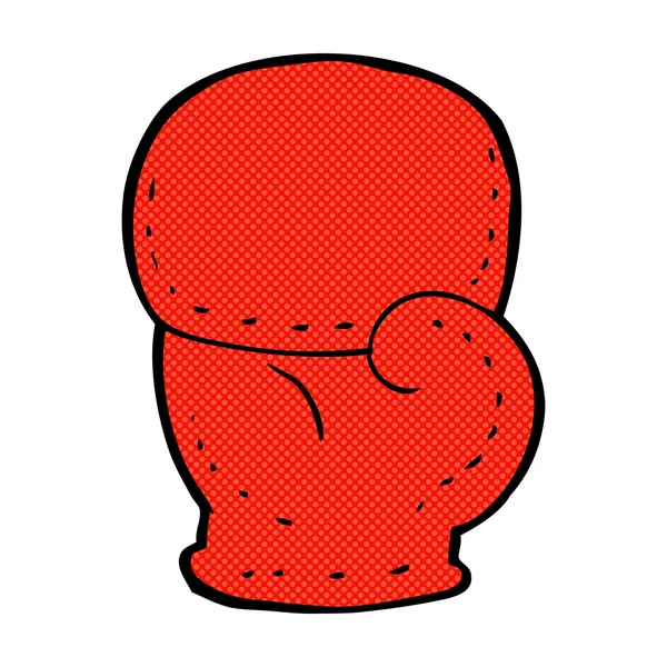 Comic cartoon boxing glove — стоковый вектор