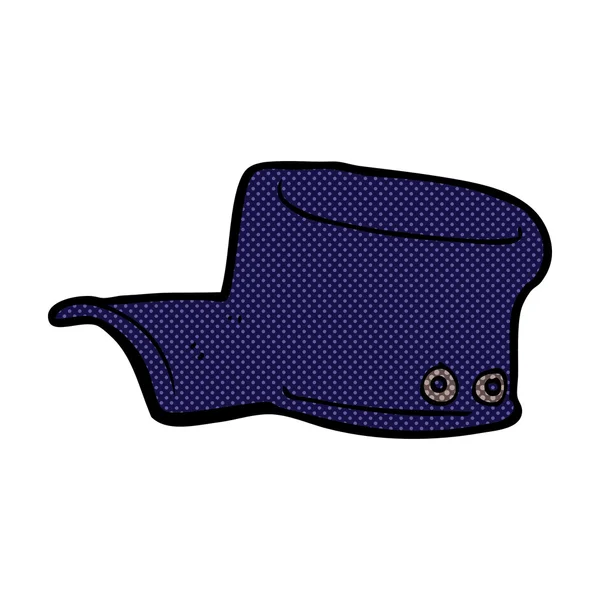 Bande dessinée chapeau uniforme — Image vectorielle