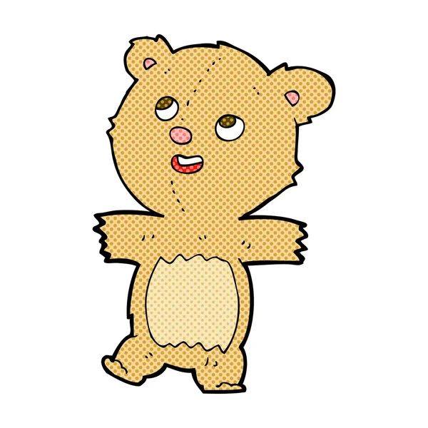 漫画卡通玩具熊 — 图库矢量图片