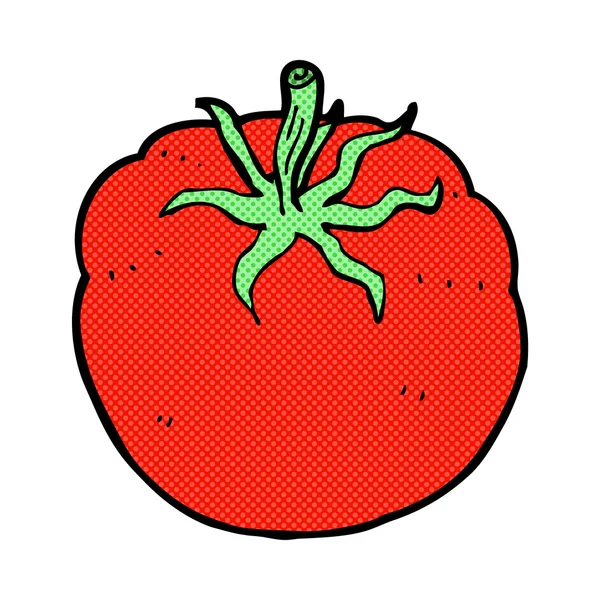 Comic-Tomate — Stockvektor