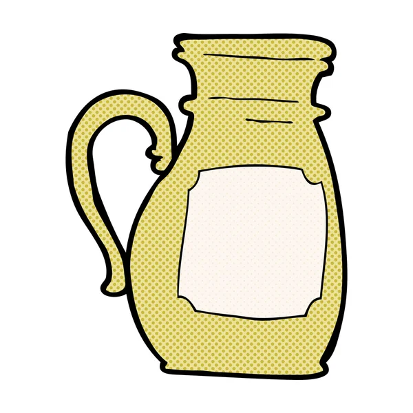 Komiska cartoon jug — Stock vektor