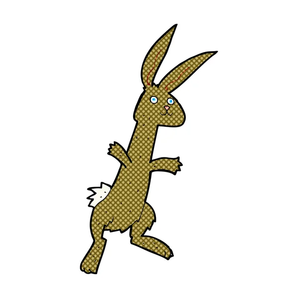 Komiks kreslený králík — Stockový vektor