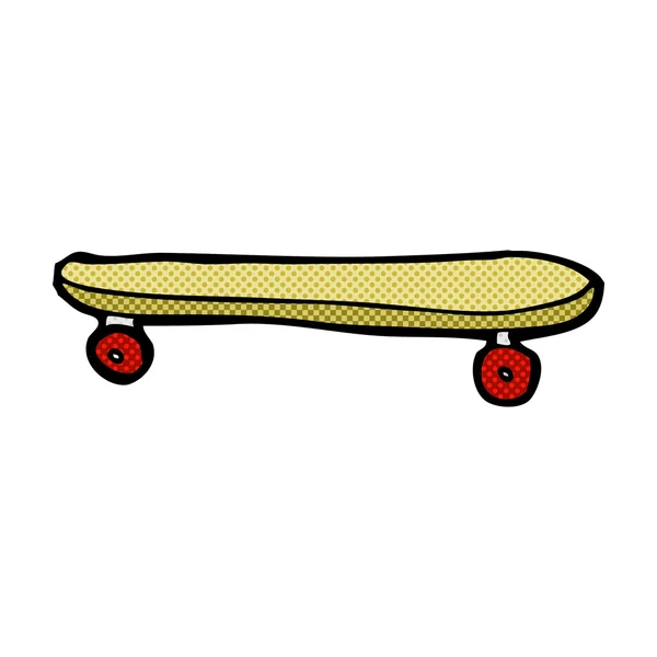 Fumetto cartone animato skateboard — Vettoriale Stock