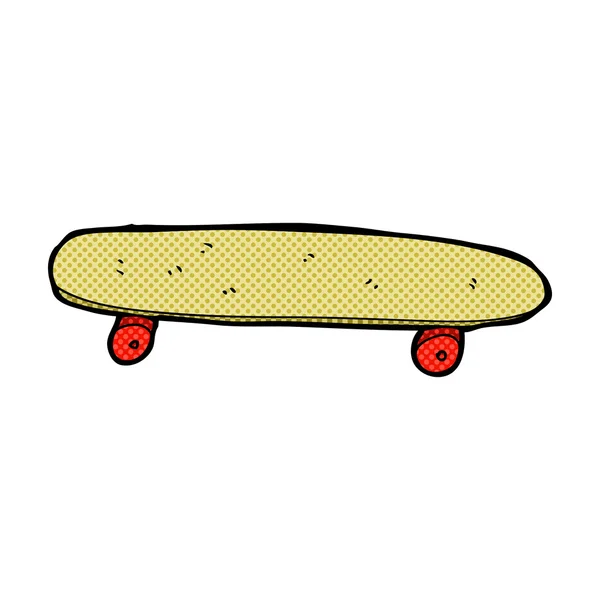 Fumetto cartone animato skateboard — Vettoriale Stock