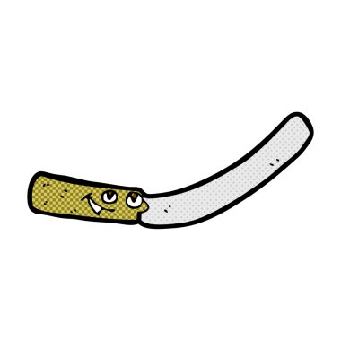 komik karikatür mutfak bıçağı