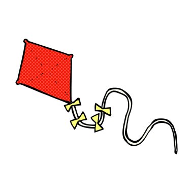 komik karikatür uçurtma