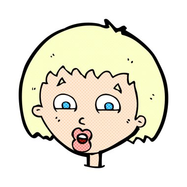 çizgi çizgi film şok ifade 