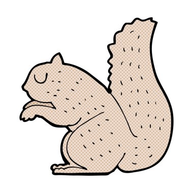 komik karikatür sincap