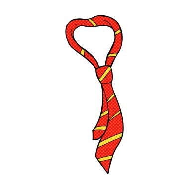 komik karikatür kravat