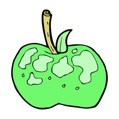 komik karikatür elma