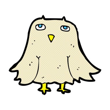 komik karikatür baykuş