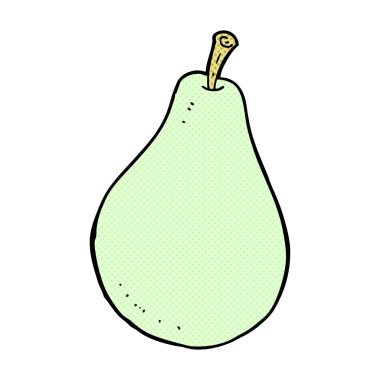 komik karikatür armut