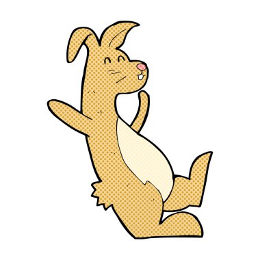 komik karikatür tavşan