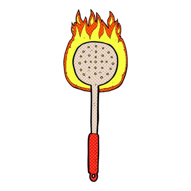 komik karikatür mutfak malzemesi