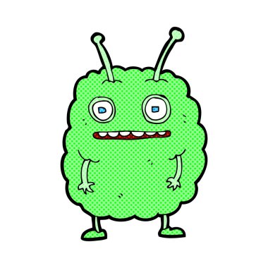 komik karikatür komik uzaylı canavar