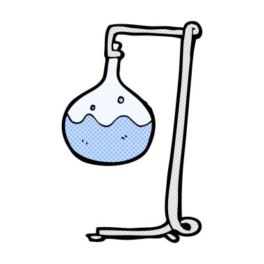 komik karikatür bilimsel deney