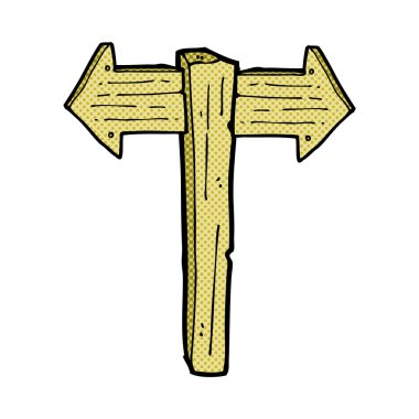 komik karikatür işareti yazı