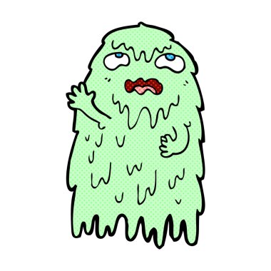 Brüt komik karikatür hayalet