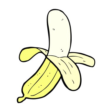 komik karikatür muz