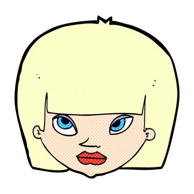 komik karikatür rahatsız kadın