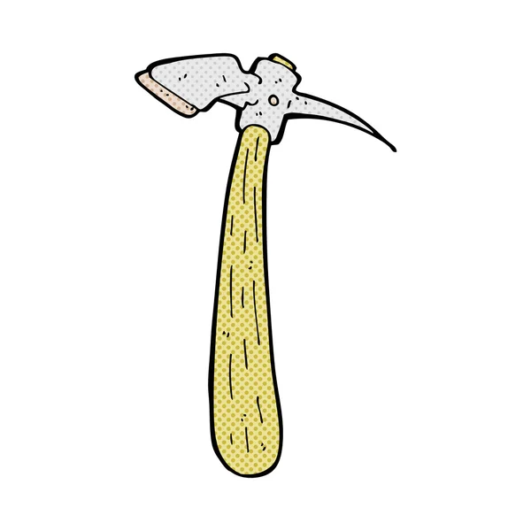 Komiska cartoon pick axe — Stock vektor