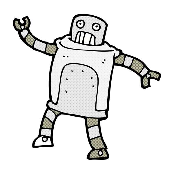 Робот-комик — стоковый вектор