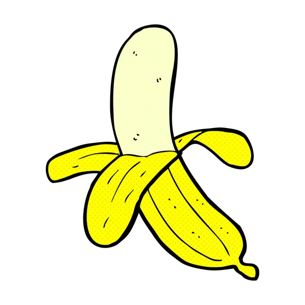 Strip cartoon banaan — Stockvector