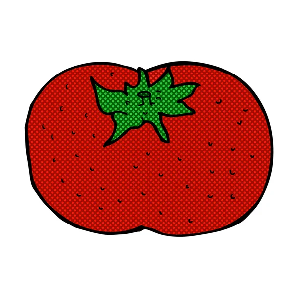 Tomate de dibujos animados cómicos — Vector de stock