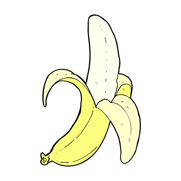 Strip cartoon banaan — Stockvector